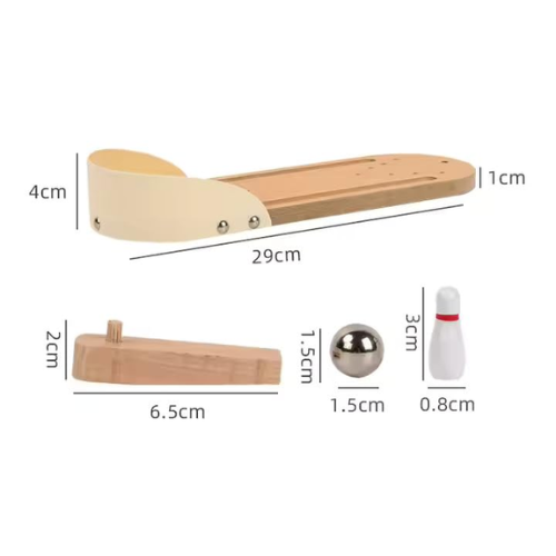 MINI WOODEN BOWLING GAME - Image 2
